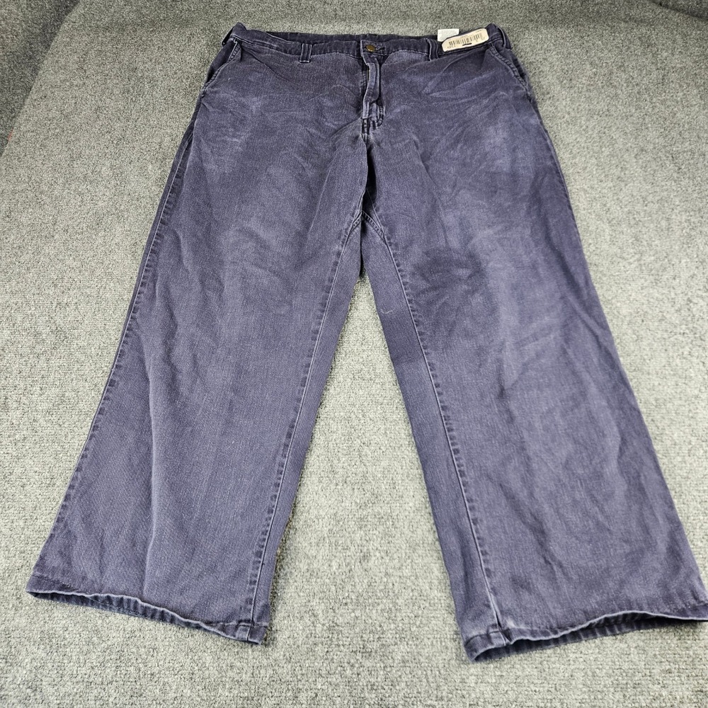 Workrite‎ FR Mens Navy Blue Flame Resistant Work Pants HRC 2 NFPA 2112 40x28